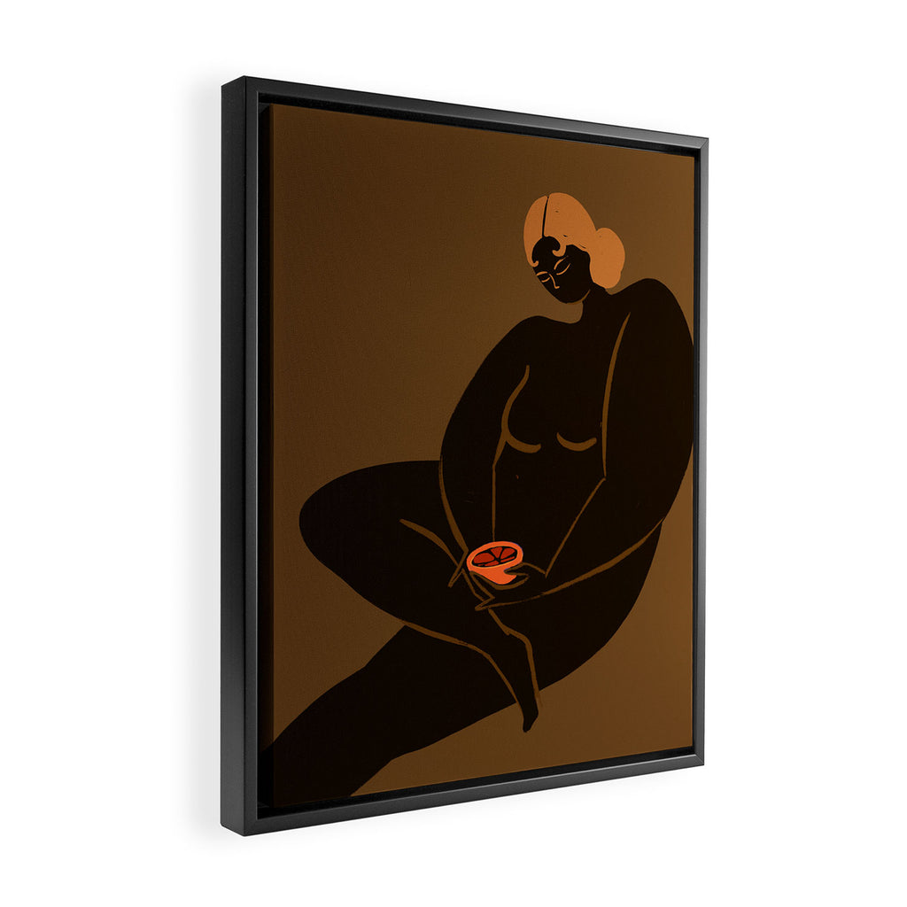 Grateful Framed Canvas Print Gallery Image 2