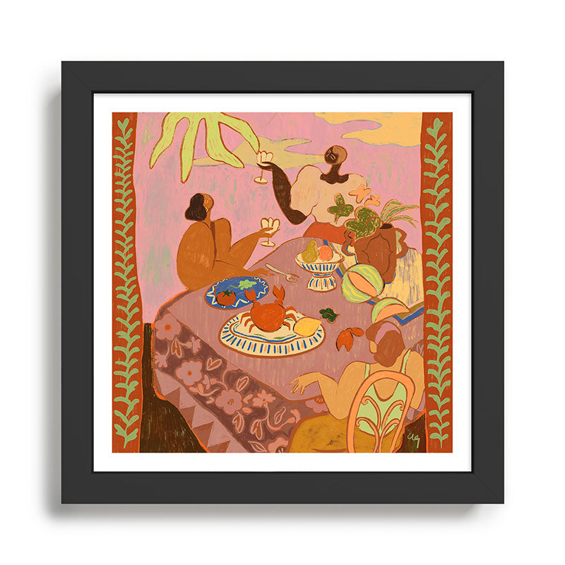 Great Feast Framed Art Print Gallery Image 1