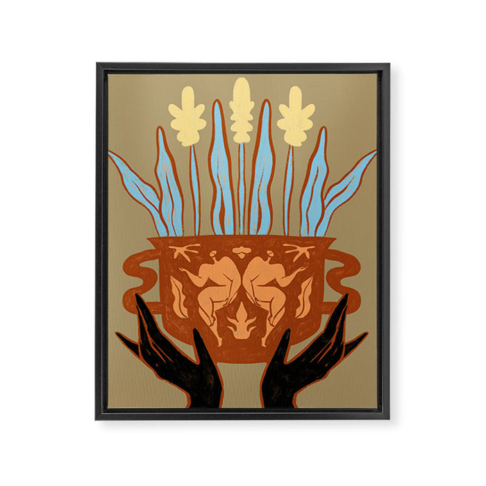Growth Framed Canvas Print Gallery Image 1