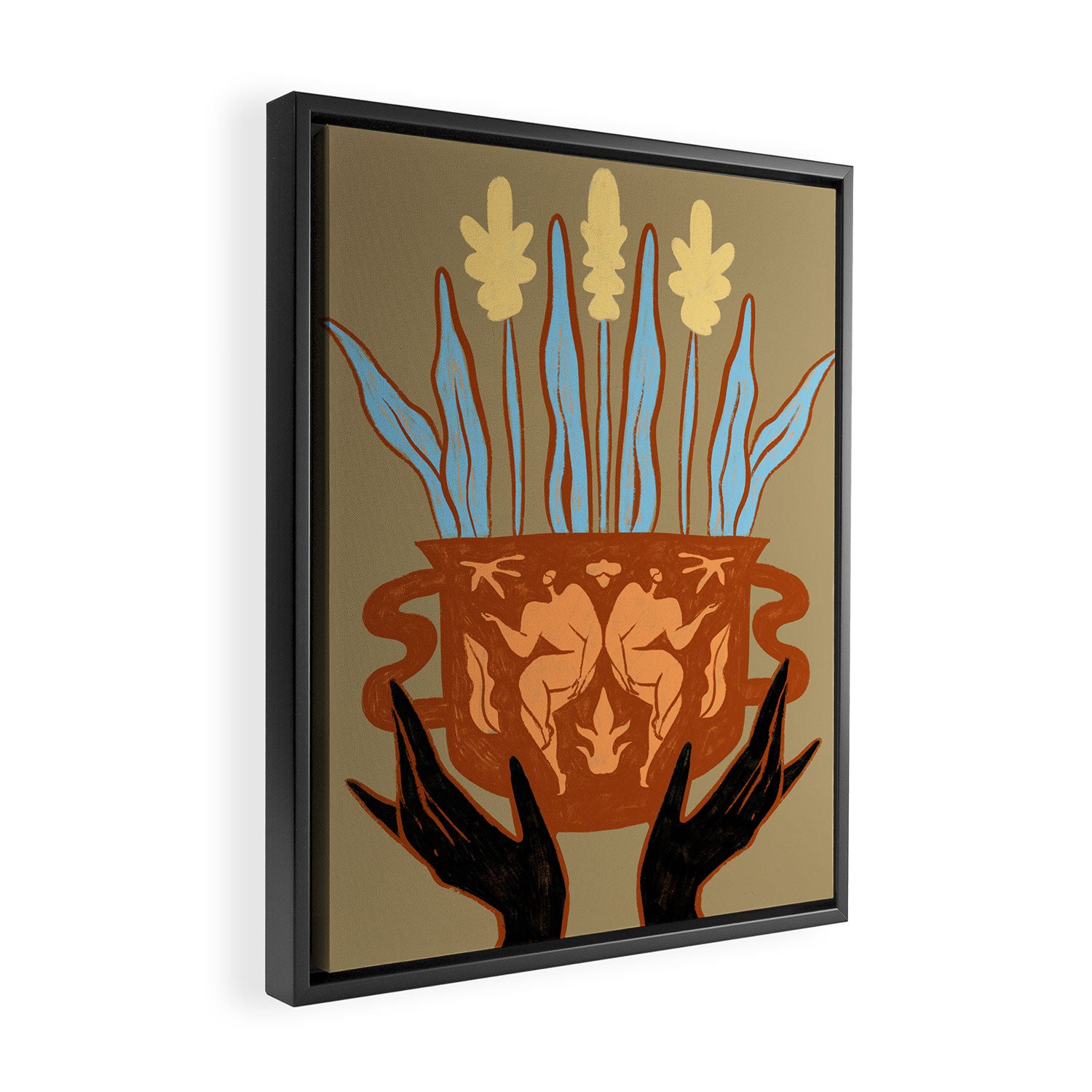Growth Framed Canvas Print Gallery Image 2