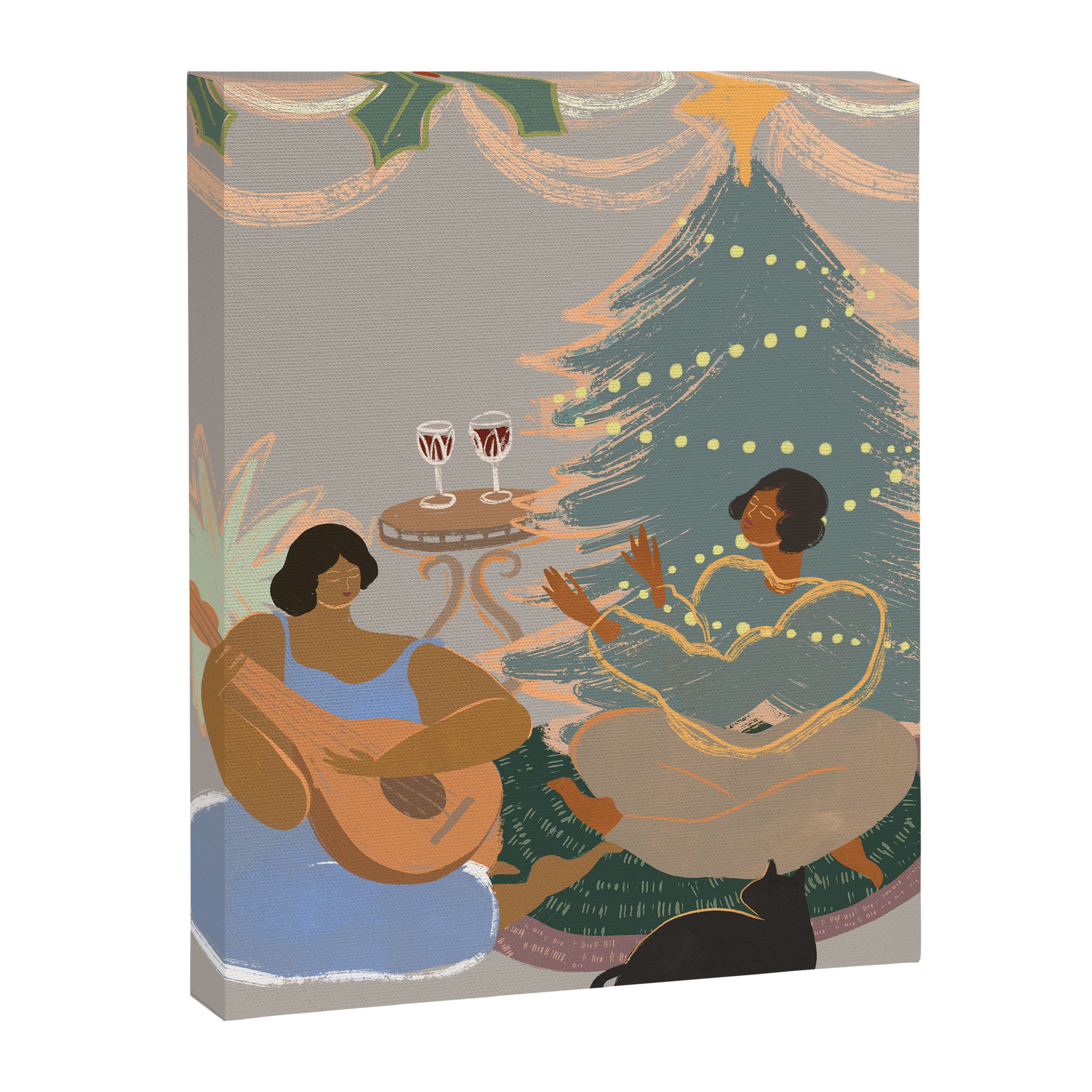 Happy Holidays Canvas Print Gallery Image 6