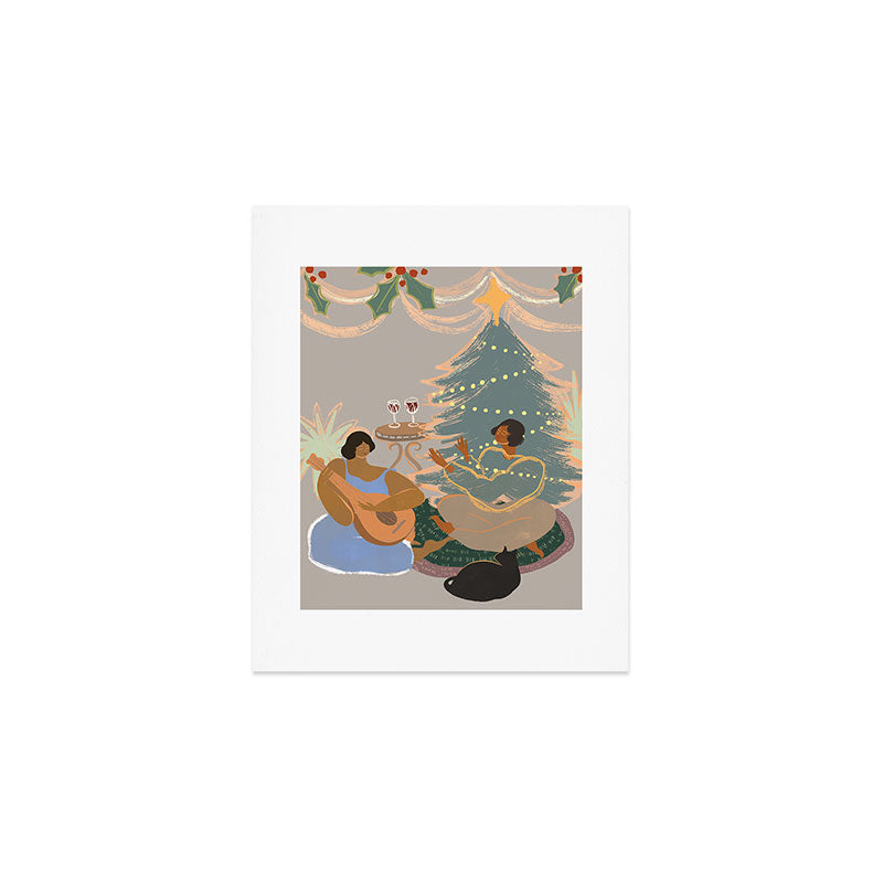 Happy Holidays Art Print Gallery Image 1