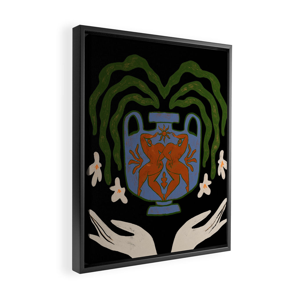 Harmony Framed Canvas Print Gallery Image 2