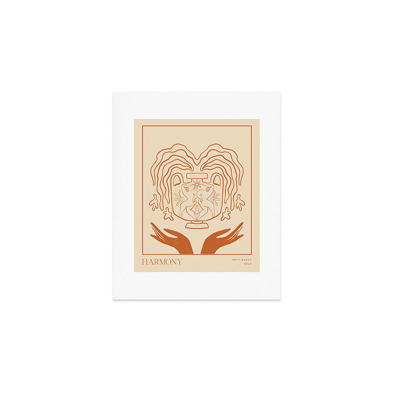 Harmony Line Art Art Print Gallery Image 1