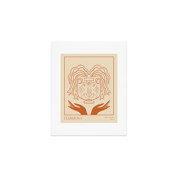 Harmony Line Art Art Print Gallery Image 1