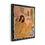 Hello Birdy Framed Canvas Print Gallery Image 2