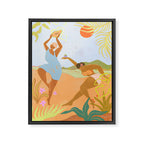 Island Fever Framed Canvas Print Gallery Image 6