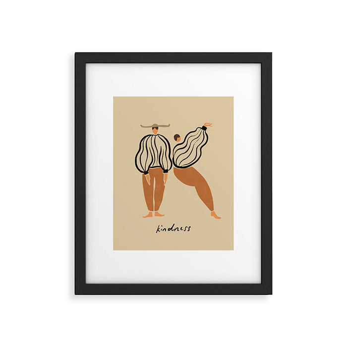 K for Kindness Framed Art Print Gallery Image 1