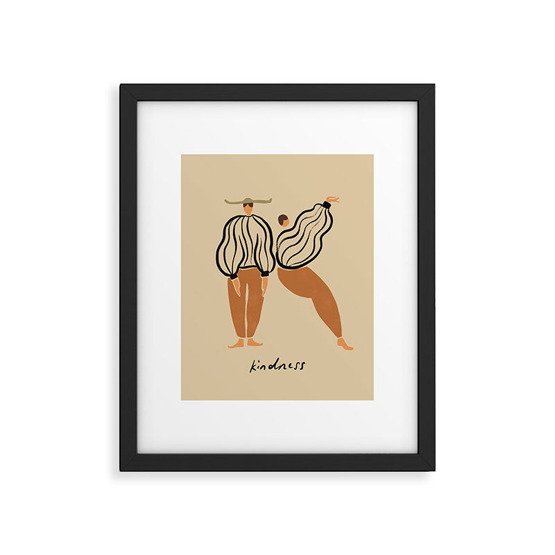 K for Kindness Framed Art Print Gallery Image 5