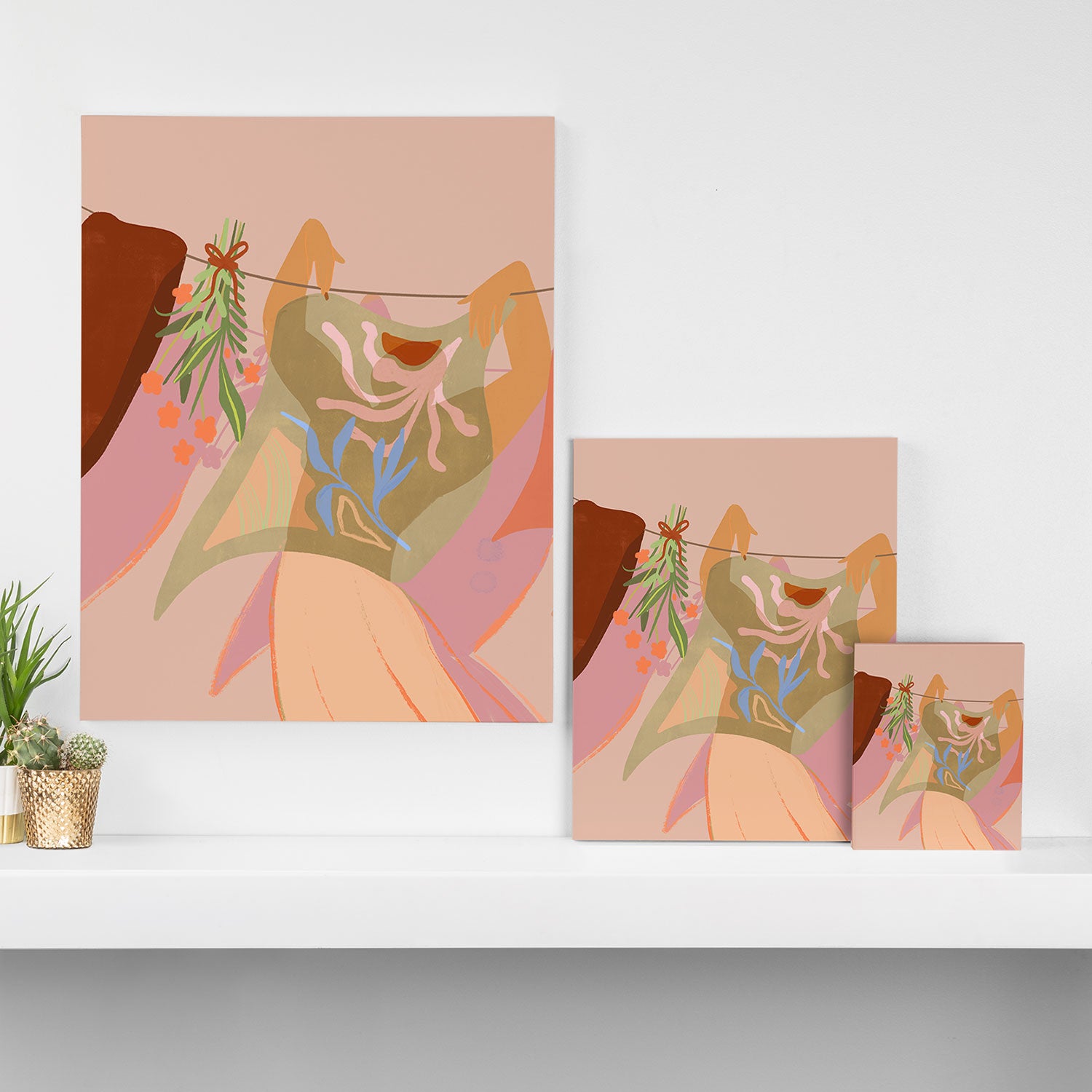 Laundry Day  Canvas Print Gallery Image 3