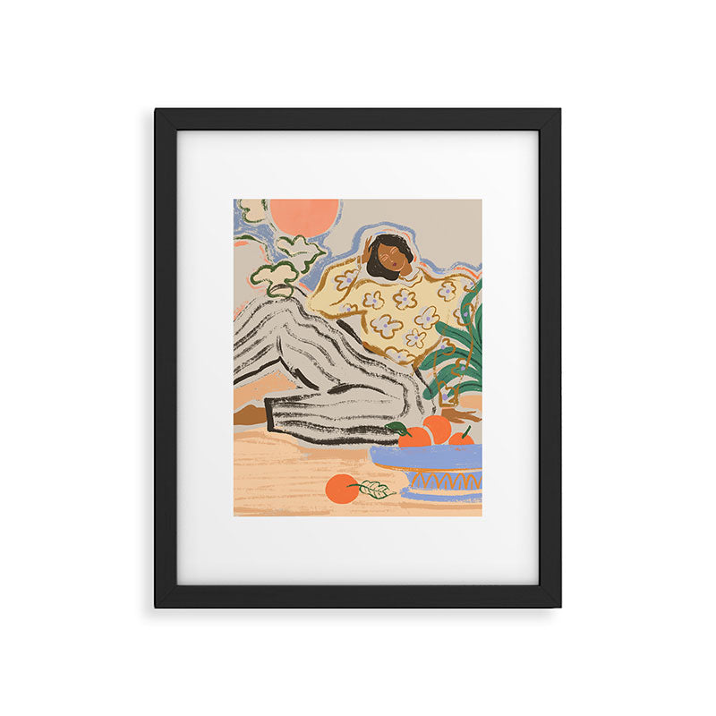 Lazy Days Framed Art Print Gallery Image 5