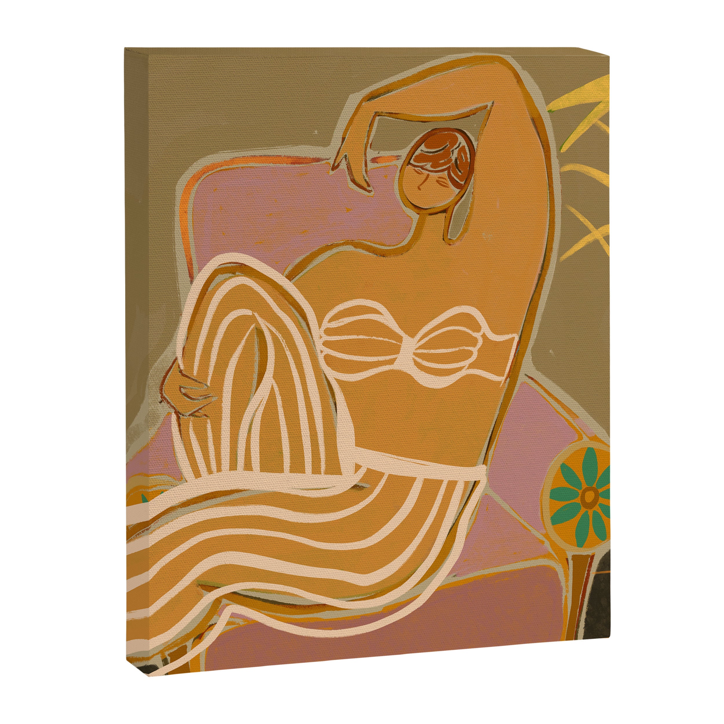 Lazy Weekend Canvas Print Gallery Image 6