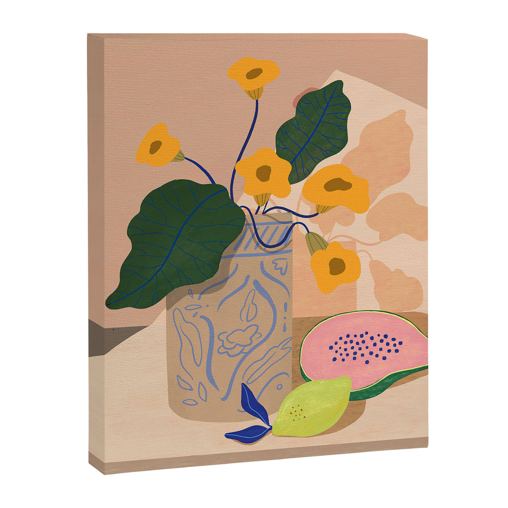 Lemon Papaya Canvas Print Gallery Image 6