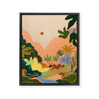 Lost in Paradise Framed Canvas Print Gallery Image 6