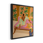 Lounging at Twillight  Framed Canvas Print Gallery Image 2