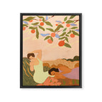 Midday Nap Framed Canvas Print Gallery Image 6