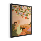Midday Nap Framed Canvas Print Gallery Image 2