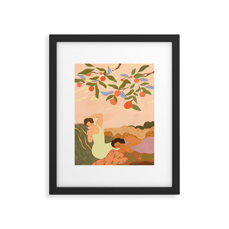 Midday Nap Framed Art Print Gallery Image 4