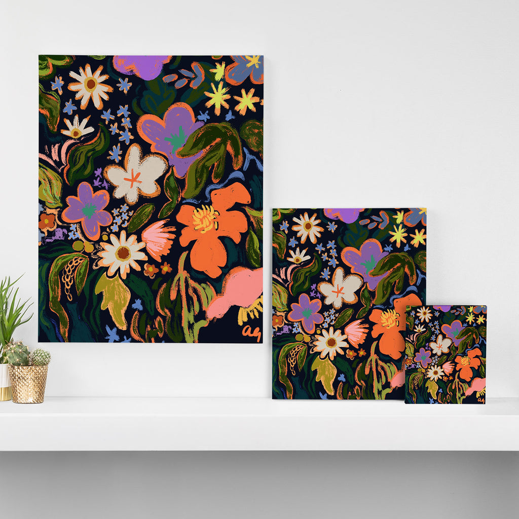 Midnight Garden Canvas Print Gallery Image 3