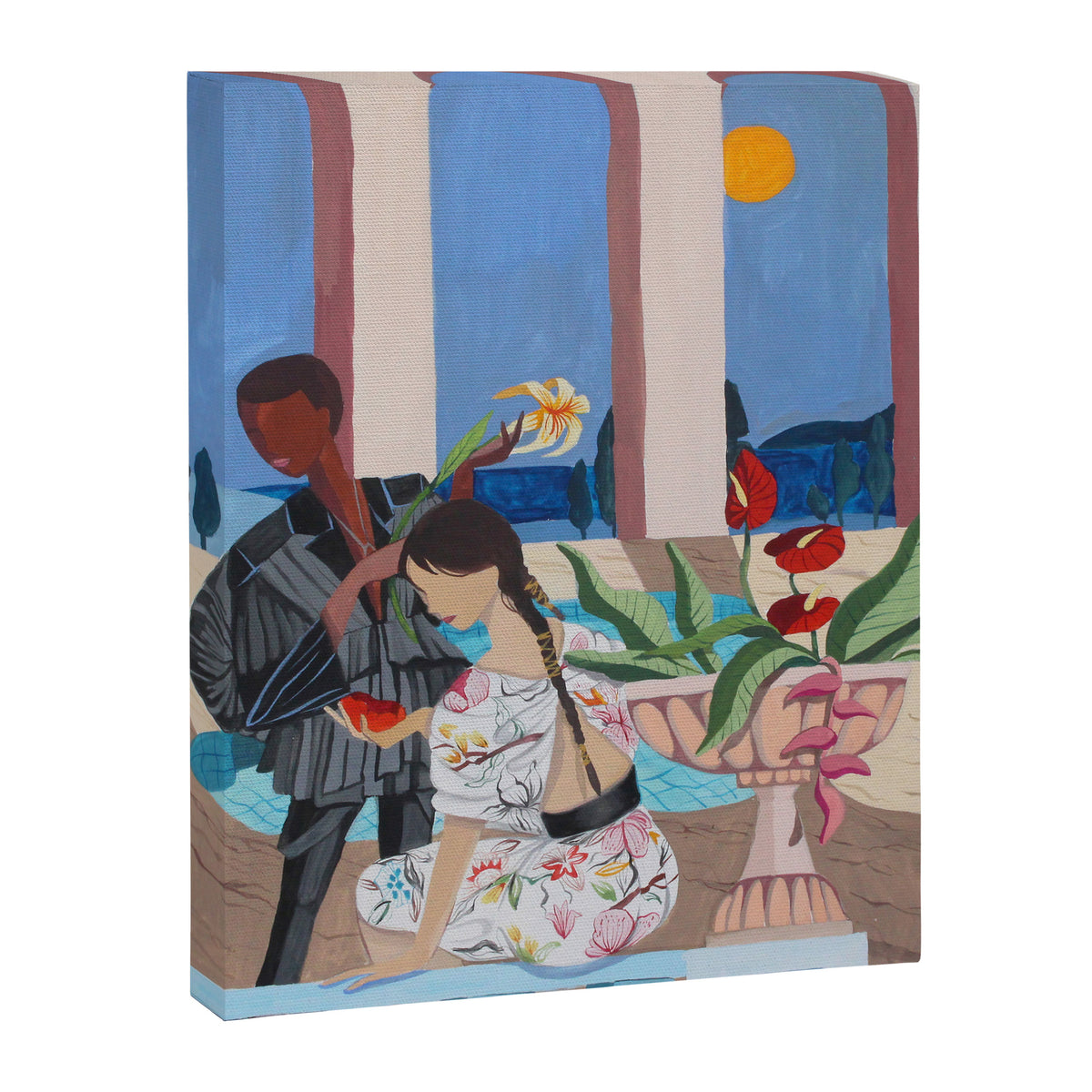 Midnight Rendezvous Canvas Print Gallery Image 8