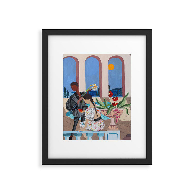 Midnight Rendezvous Framed Art Print Gallery Image 6