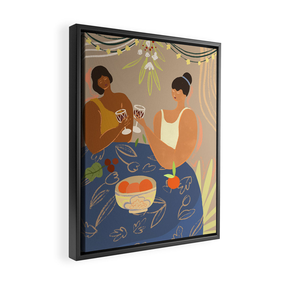 Mistletoe Framed Canvas Print Gallery Image 2