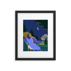 Moon Beam  Framed Art Print Gallery Image 5