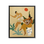 Music and Dance Framed Canvas Print Gallery Image 6