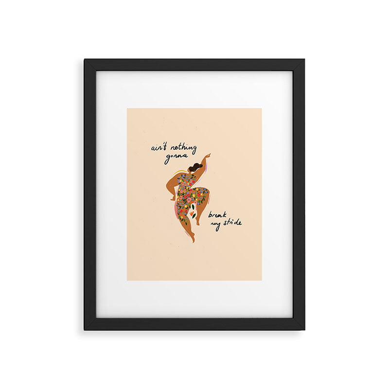 Nothing Gonna Break My Stride  Framed Art Print Gallery Image 5