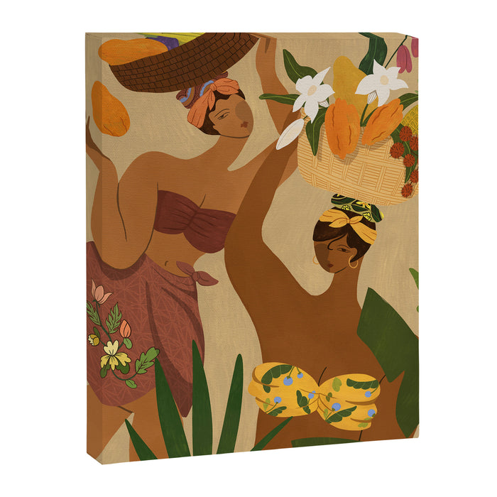 Opps I dropped my Papaya Canvas Print Gallery Image 1