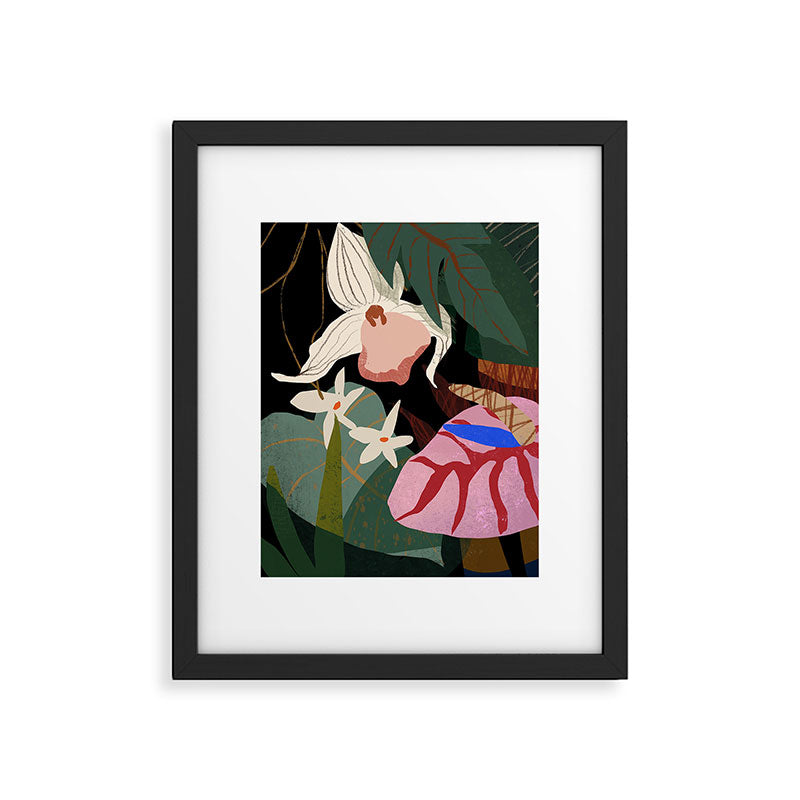 Orchid Framed Art Print Gallery Image 5