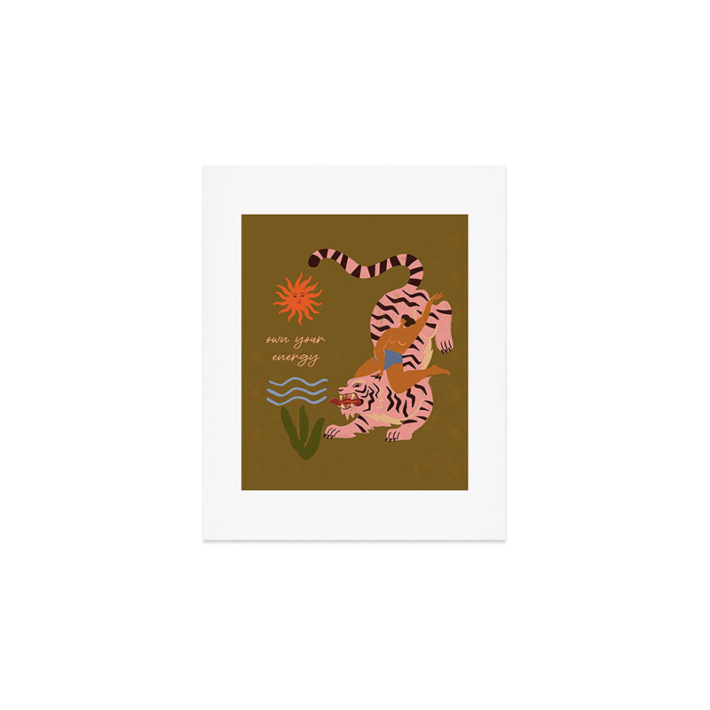 Own Your Energy Art Print Gallery Image 1