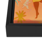 Party at Sunset Framed Canvas Print Gallery Image 3