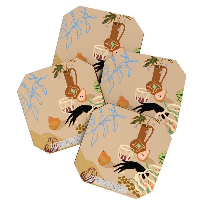 Pass Me The Pear Coaster Gallery Image 1