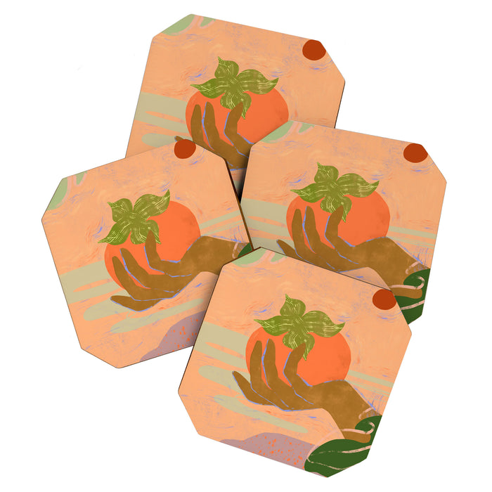Persimmon Coaster Gallery Image 1
