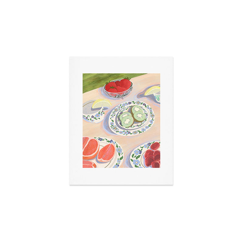 Picnic Art Print Gallery Image 1