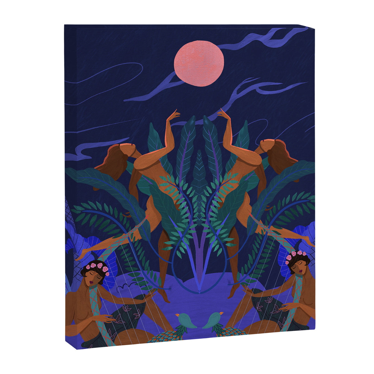 Pink Moon Canvas Print Gallery Image 6