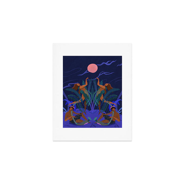 Pink Moon Art Print Gallery Image 1