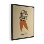 R for Respect Framed Canvas Print Gallery Image 2