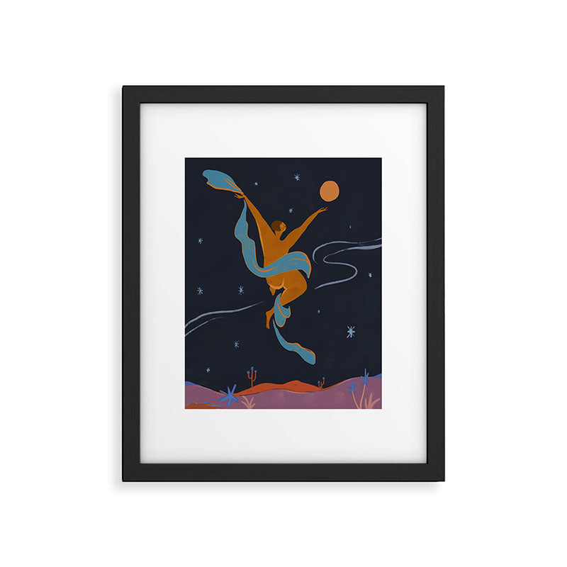 Reach for the Moon Framed Art Print Gallery Image 5