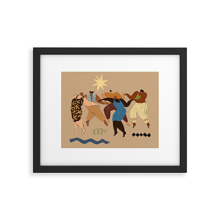 Round and Round Framed Art Print Gallery Image 1
