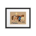 Round and Round Framed Art Print Gallery Image 5