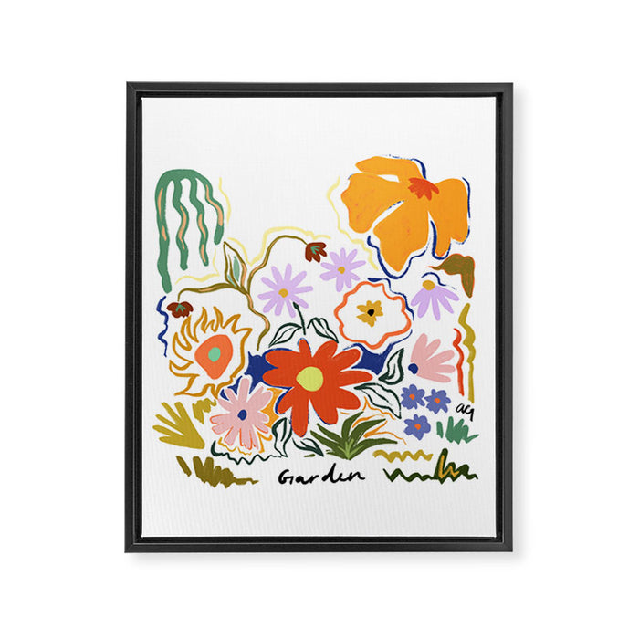 Secret Garden Framed Canvas Print Gallery Image 1
