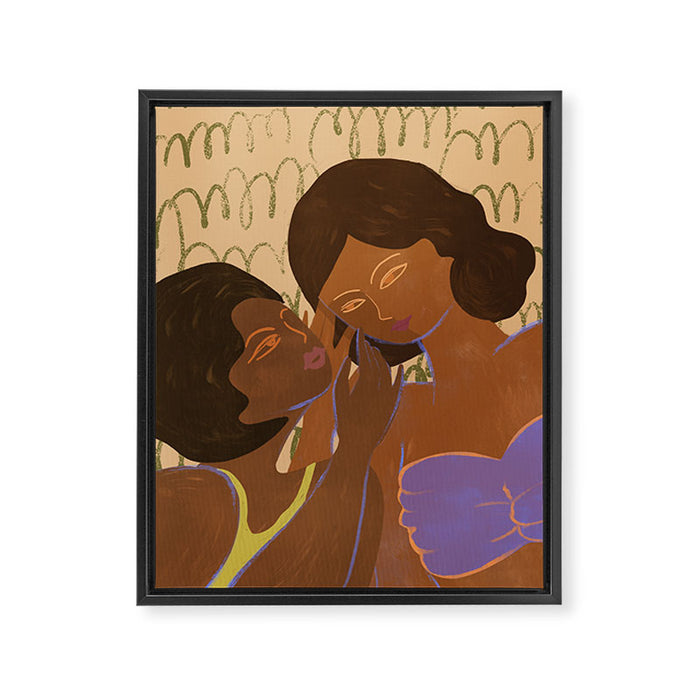 Secret Framed Canvas Print Gallery Image 1