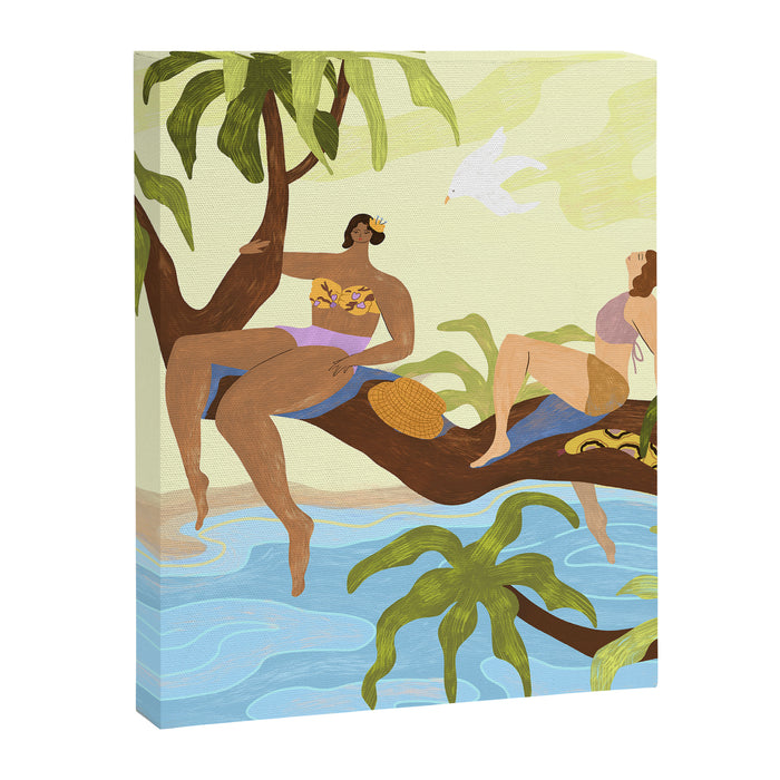 Sharing a Tree Canvas Print Gallery Image 1