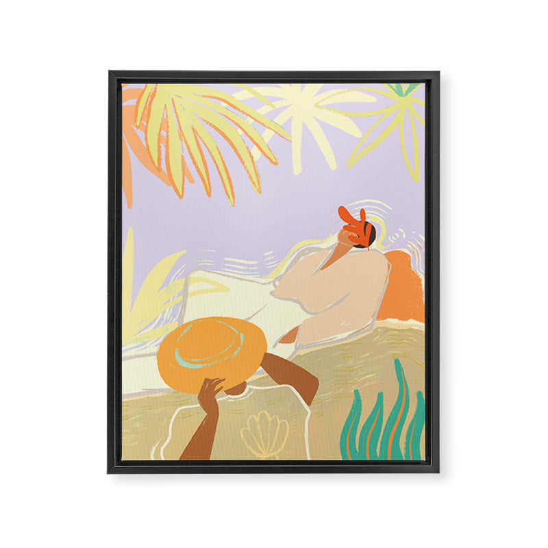 Siesta Framed Canvas Print Gallery Image 6