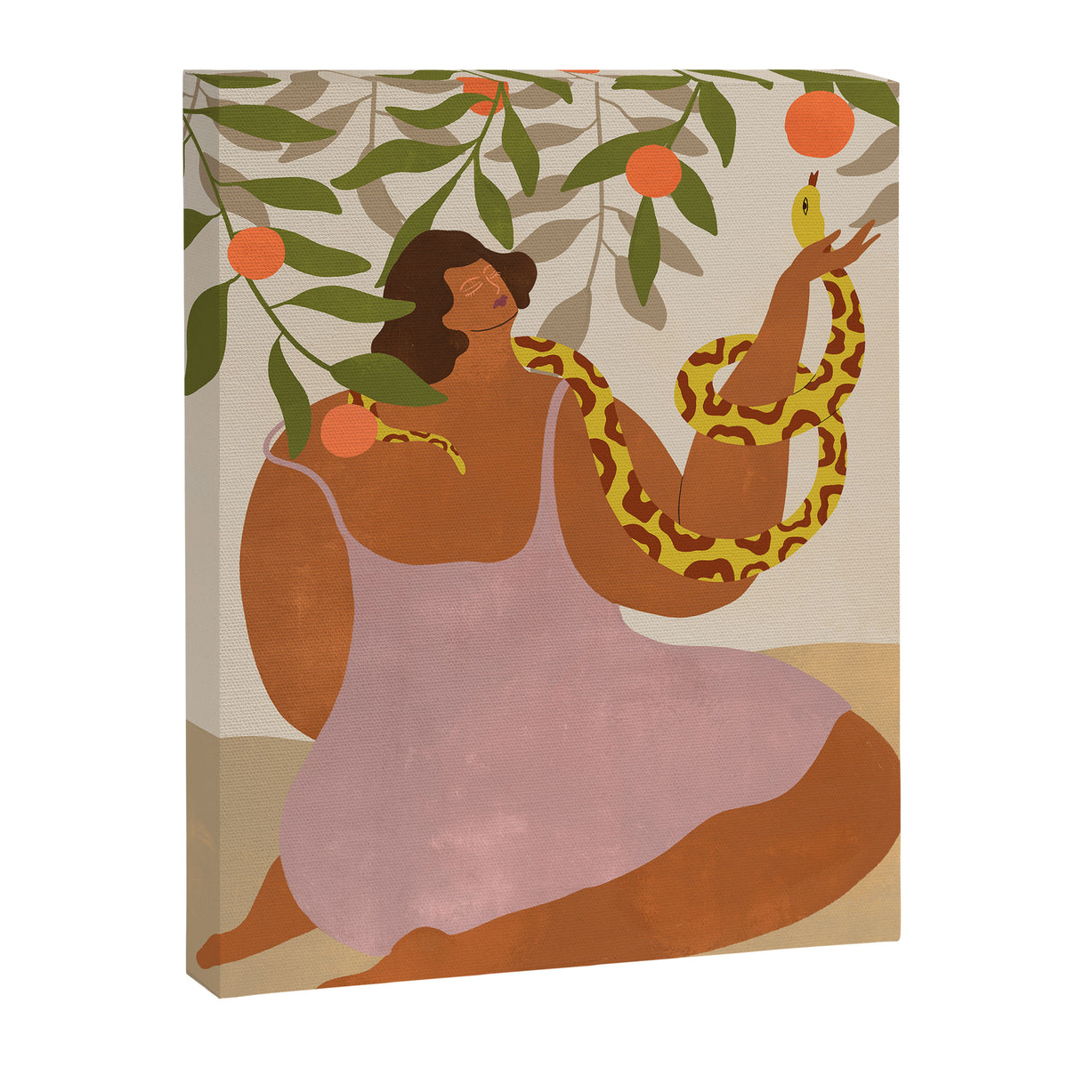 Smell The Orange Canvas Print Gallery Image 6