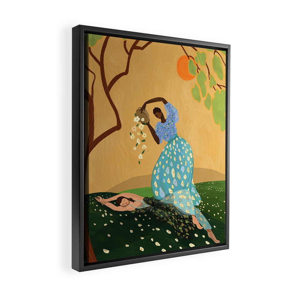 Summer Bliss Framed Canvas Print Gallery Image 2