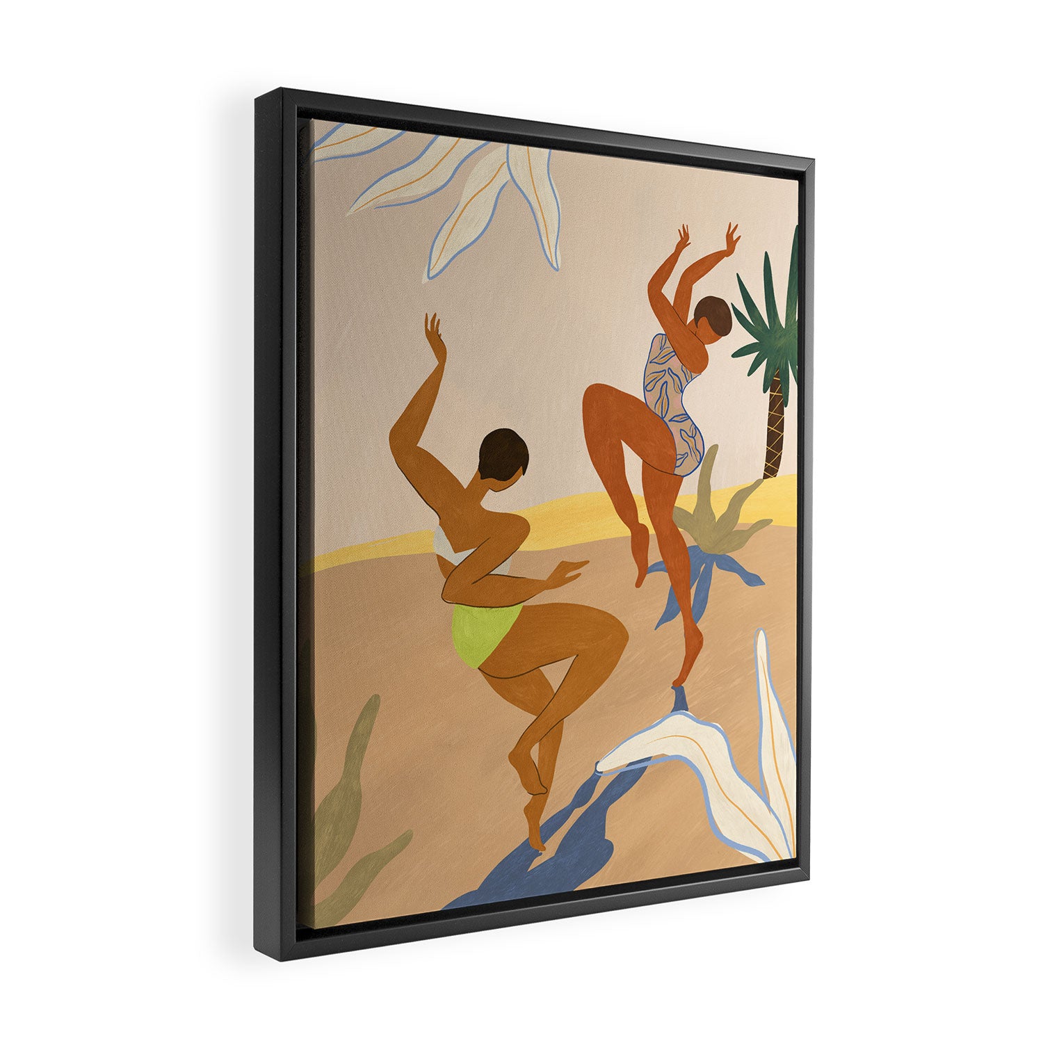 Summer Dance Framed Canvas Print Gallery Image 2