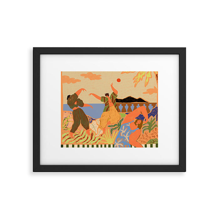 Summer Soiree Framed Art Print Gallery Image 1